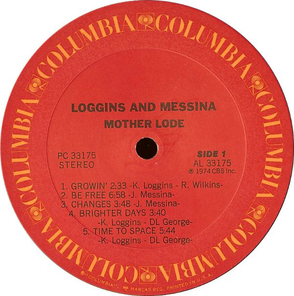 Loggins And Messina - Mother Lode (LP, Album) (Very Good (VG)) - Image 3