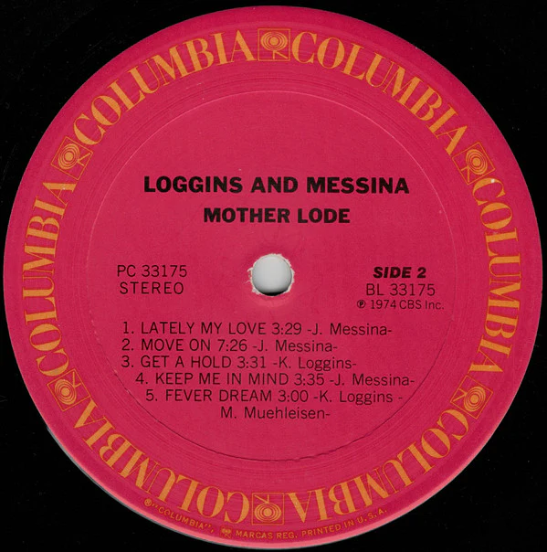 Loggins And Messina - Mother Lode (LP, Album) (Very Good (VG)) - Image 4