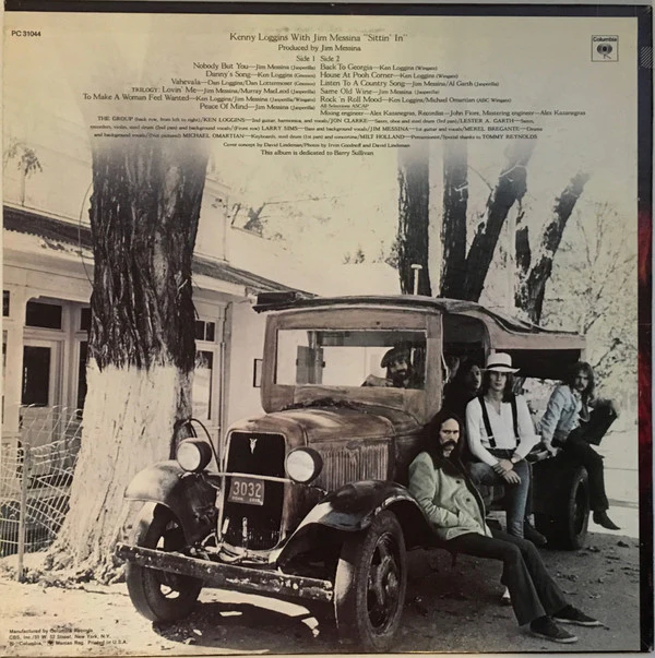 Loggins And Messina - Sittin' In (LP, Album, RE, Te) (Very Good (VG)) - Image 2