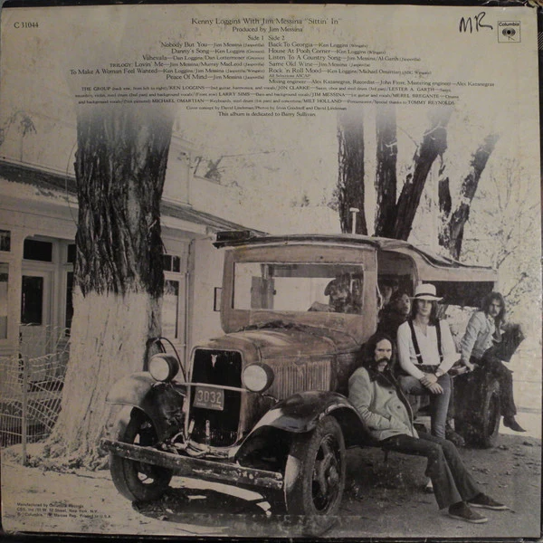 Loggins And Messina - Sittin' In (LP, Album, Ter) (Very Good (VG)) - Image 2