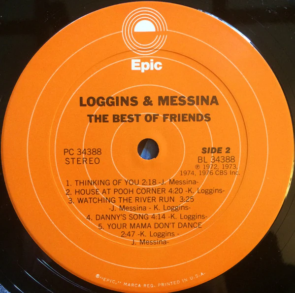 Loggins And Messina - The Best Of Friends (LP, Comp) (Very Good Plus (VG+)) - Image 4