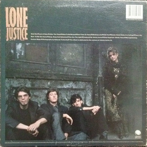 Lone Justice - Lone Justice (LP, Album, All) (Very Good Plus (VG+)) - Image 5