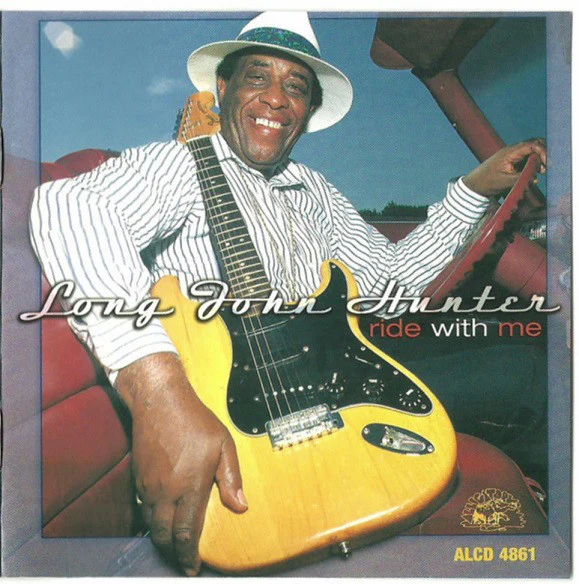 Long John Hunter - Ride With Me (CD, Album, RE, RM) (Near Mint (NM or M-))