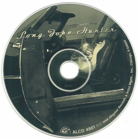 Long John Hunter - Ride With Me (CD, Album, RE, RM) (Near Mint (NM or M-)) - Image 3