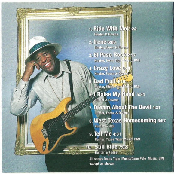 Long John Hunter - Ride With Me (CD, Album, RE, RM) (Near Mint (NM or M-)) - Image 4