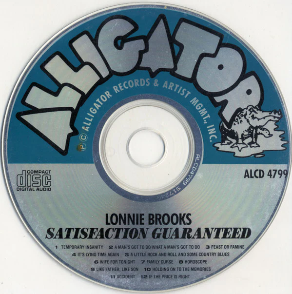 Lonnie Brooks - Satisfaction Guaranteed (CD, Album) (Near Mint (NM or M-)) - Image 3