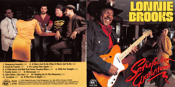 Lonnie Brooks - Satisfaction Guaranteed (CD, Album) (Near Mint (NM or M-)) - Image 5