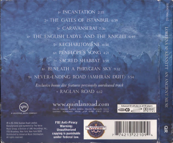 Loreena McKennitt - An Ancient Muse (2xCD, Album, Enh) (Near Mint (NM or M-)) - Image 2