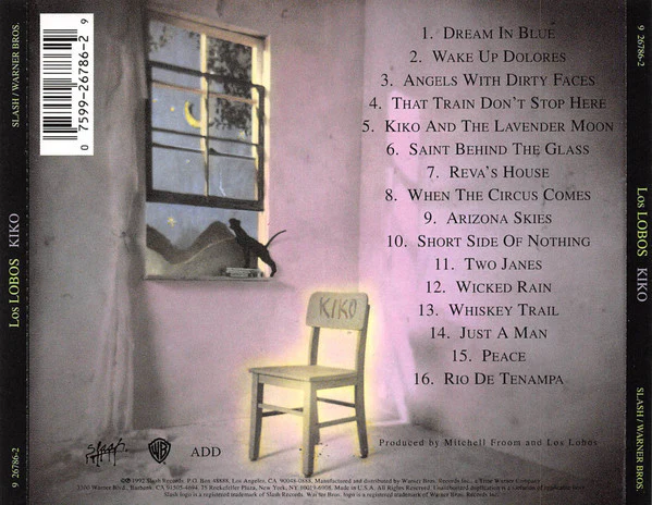 Los Lobos - Kiko (CD, Album, RP) (Very Good Plus (VG+)) - Image 2