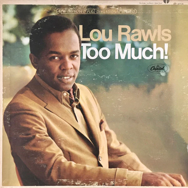 Lou Rawls - Too Much! (LP, Album, Scr) (Very Good (VG))