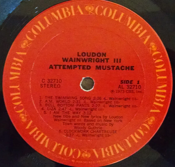 Loudon Wainwright III - Attempted Mustache (LP, Album) (Near Mint (NM or M-)) - Image 3