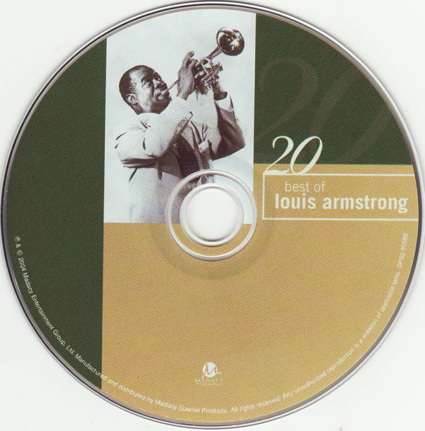Louis Armstrong - 20 Best Of Louis Armstrong (CD, Comp) (Very Good Plus (VG+)) - Image 3