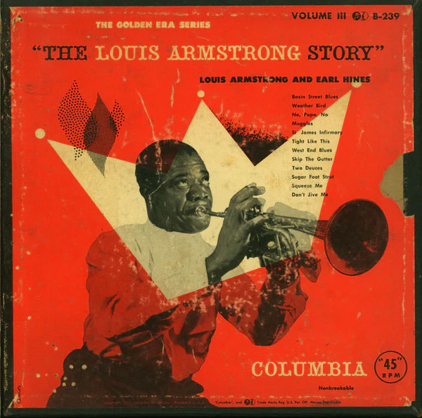 Louis Armstrong And Earl Hines - The Louis Armstrong Story - Volume III (Louis Armstrong And Earl Hines‎) (6x7", Comp, Mono + Box) (Very Good Plus (VG+))