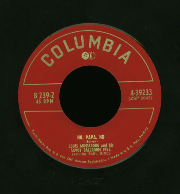 Louis Armstrong And Earl Hines - The Louis Armstrong Story - Volume III (Louis Armstrong And Earl Hines‎) (6x7", Comp, Mono + Box) (Very Good Plus (VG+)) - Image 4