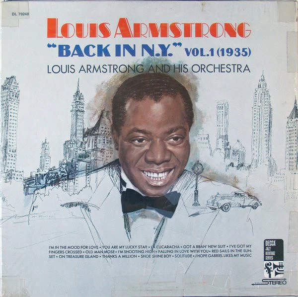Louis Armstrong - Back In N.Y. Vol.1 (1935) (LP, Comp) (Very Good (VG))