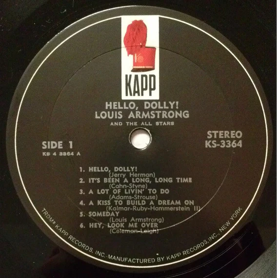 Louis Armstrong - Hello, Dolly! (LP, Album, All) (Very Good (VG)) - Image 3