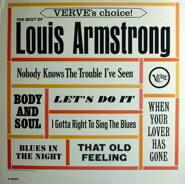 Louis Armstrong - The Best Of Louis Armstrong (LP, Comp, Mono) (Very Good Plus (VG+))