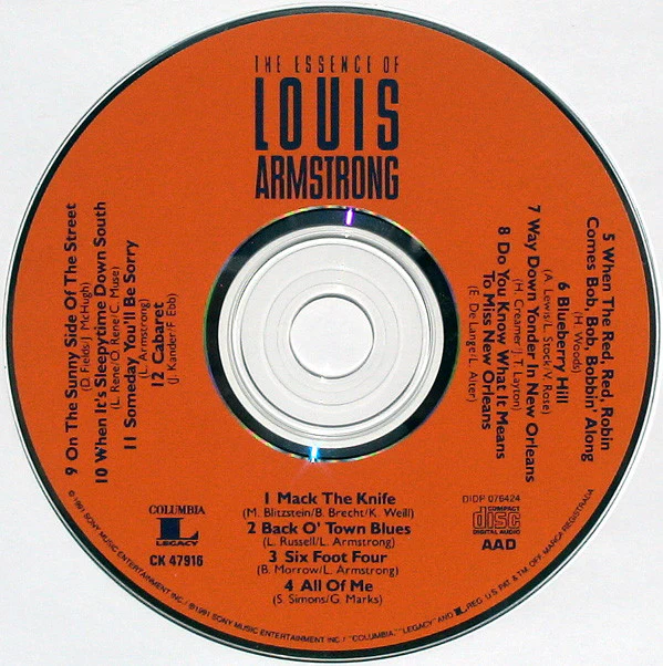 Louis Armstrong - The Essence Of Louis Armstrong (CD, Comp) (Near Mint (NM or M-)) - Image 3