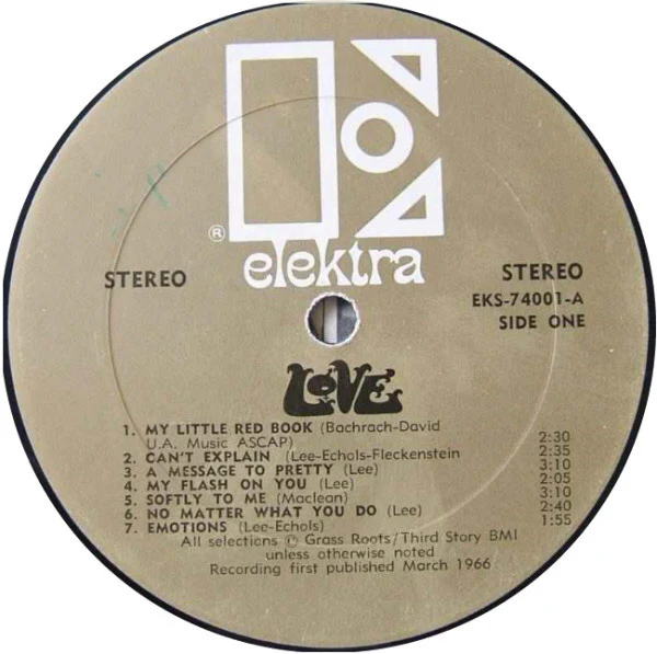 Love - Love (LP, Album, All) (Good Plus (G+)) - Image 3
