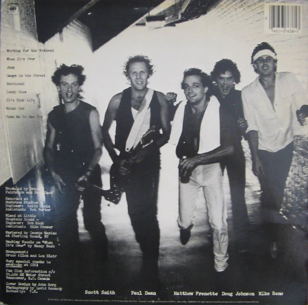 Loverboy - Get Lucky (LP, Album, Pit) (Very Good (VG)) - Image 2