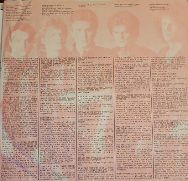 Loverboy - Keep It Up (LP, Album, Car) (Very Good Plus (VG+)) - Image 4