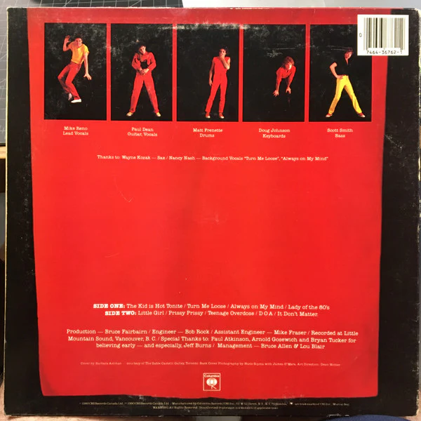 Loverboy - Loverboy (LP, Album, Pit) (Very Good (VG)) - Image 2