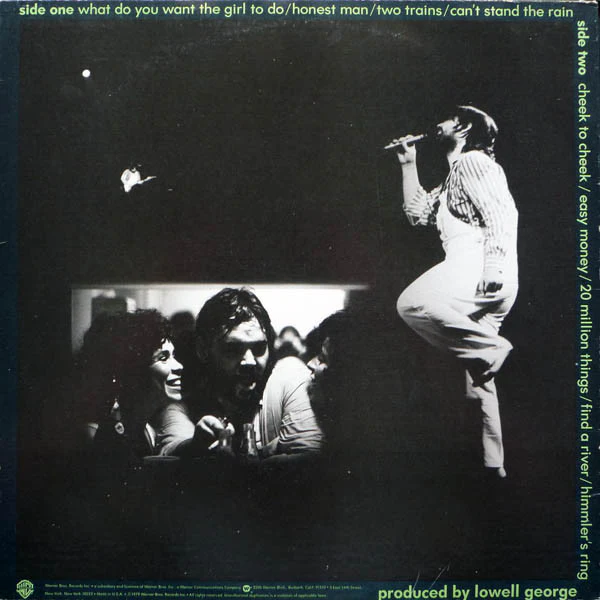 Lowell George - Thanks I'll Eat It Here (LP, Album, Los) (Very Good Plus (VG+)) - Image 2