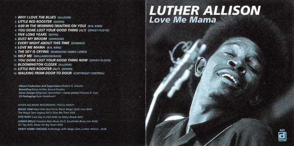 Luther Allison - Love Me Mama (CD, Album, RE) (Very Good Plus (VG+)) - Image 5
