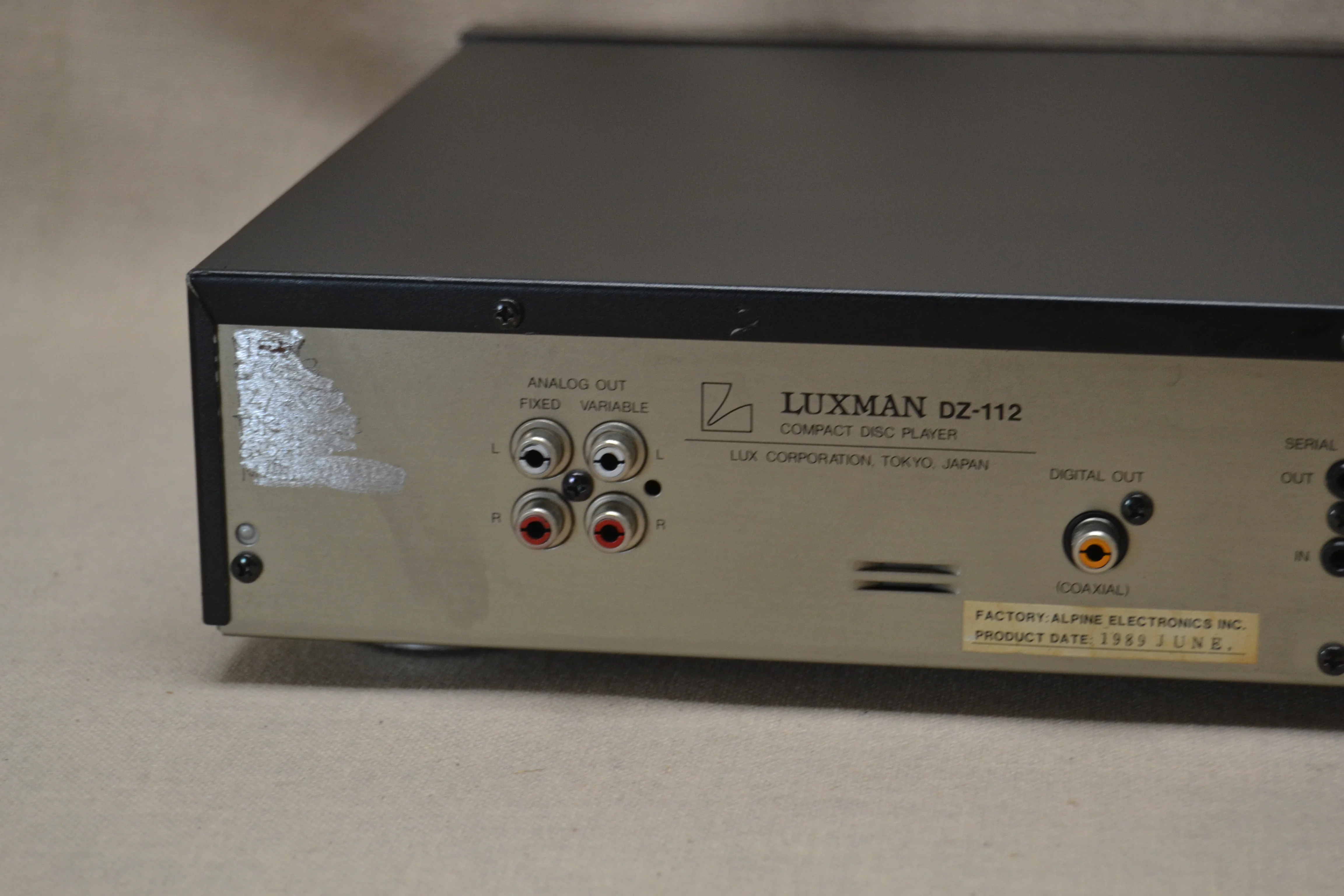 Luxman DZ-112 Single CD Player - Image 9