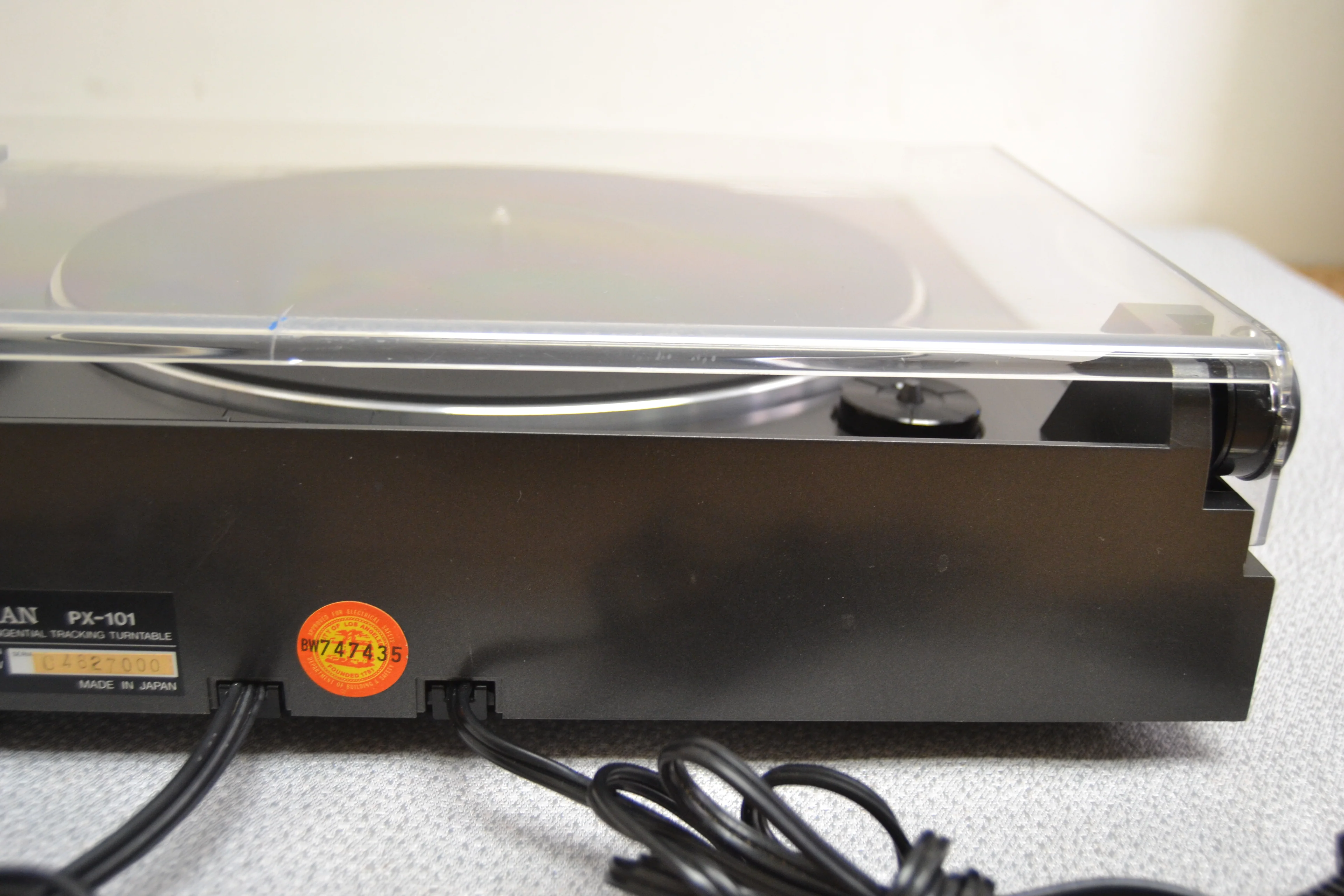 Luxman PX-101 Linear Tracking Turntable * NEW Audio Technica Cartridge * Fully Serviced - Image 10