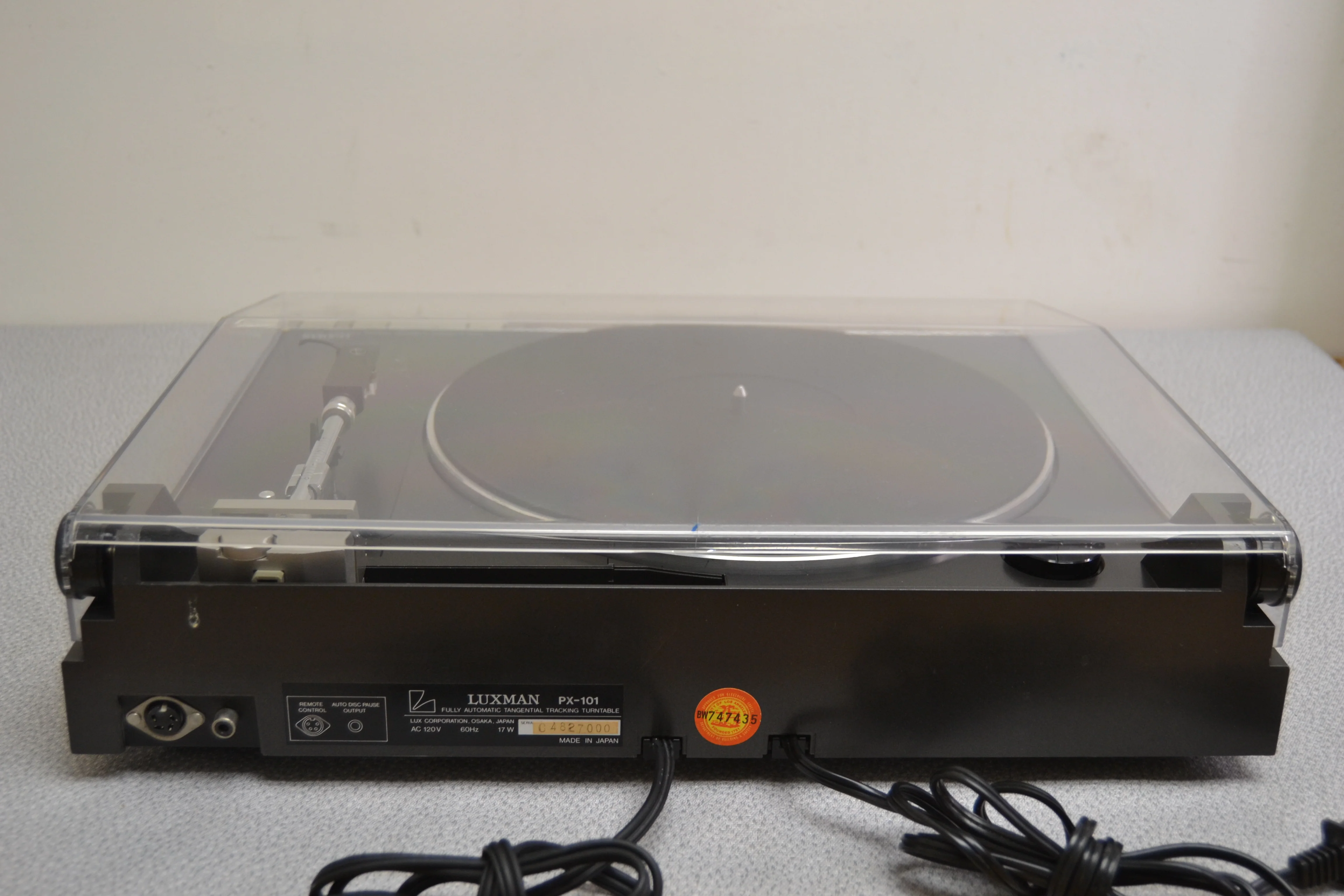 Luxman PX-101 Linear Tracking Turntable * NEW Audio Technica Cartridge * Fully Serviced - Image 8