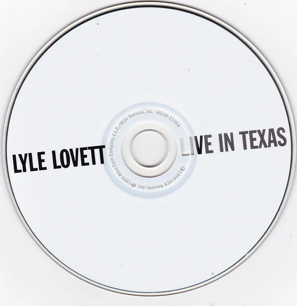 Lyle Lovett - Live In Texas (CD, Album) (Very Good Plus (VG+)) - Image 3