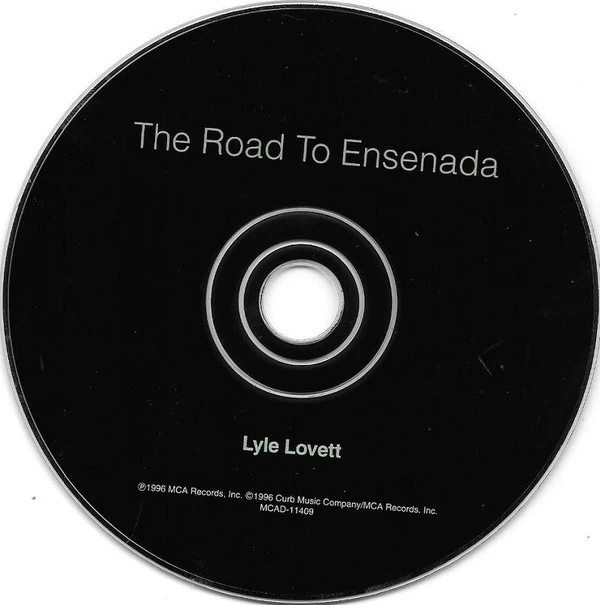 Lyle Lovett - The Road To Ensenada (CD, Album) (Very Good Plus (VG+)) - Image 3