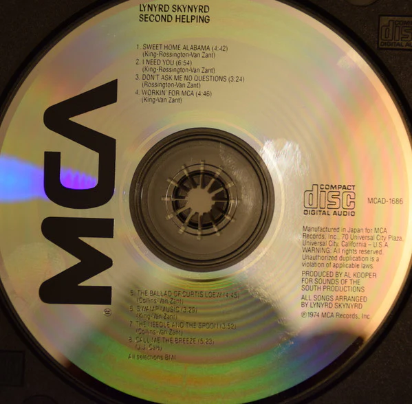 Lynyrd Skynyrd - Second Helping (CD, Album, RE) (Very Good Plus (VG+)) - Image 4