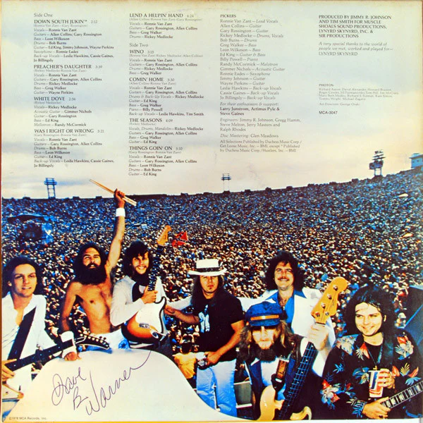 Lynyrd Skynyrd - Skynyrd's First And... Last (LP, Album, Pin) (Very Good Plus (VG+)) - Image 5