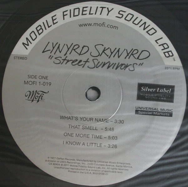 Lynyrd Skynyrd - Street Survivors (LP, Album, Ltd, Num, RE, RM, S/Edition, Gat) (Mint (M)) - Image 4
