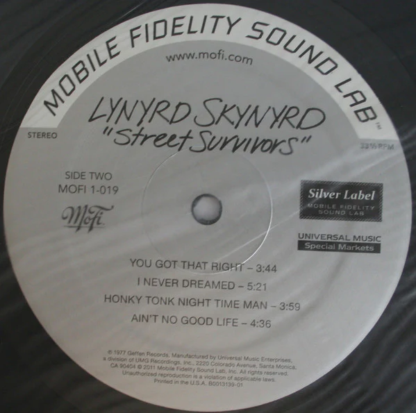 Lynyrd Skynyrd - Street Survivors (LP, Album, Ltd, Num, RE, RM, S/Edition, Gat) (Mint (M)) - Image 5