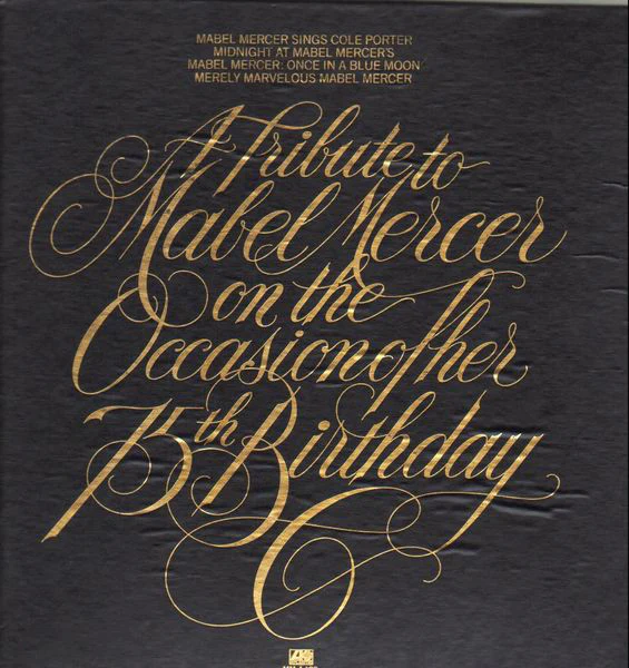 Mabel Mercer - A Tribute To Mabel Mercer On The Occasion Of Her 75th Birthday (4xLP, Comp, Dlx) (Very Good Plus (VG+))