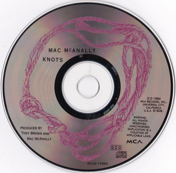 Mac McAnally - Knots (CD, Album) (Near Mint (NM or M-)) - Image 3