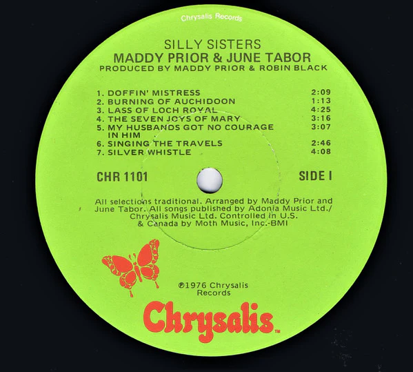 Maddy Prior & June Tabor - Silly Sisters (LP, Album, Los) (Good Plus (G+)) - Image 3