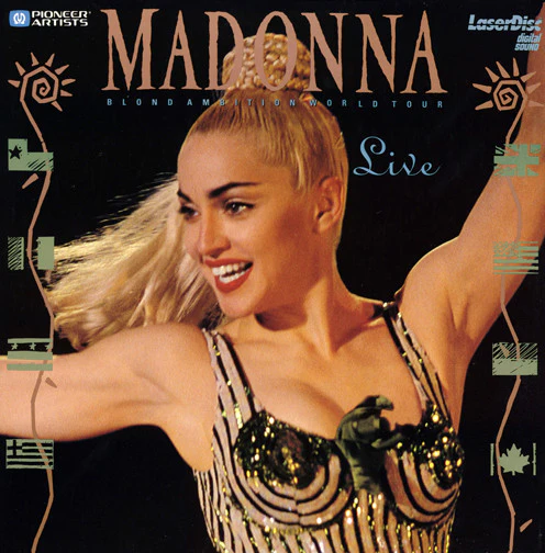 Madonna - Blond Ambition World Tour Live (Laserdisc, 12", NTSC, gat) (Near Mint (NM or M-))