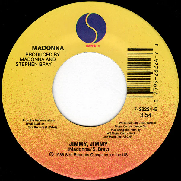 Madonna - Causing A Commotion (7", Single, SRC) (Very Good Plus (VG+)) - Image 4