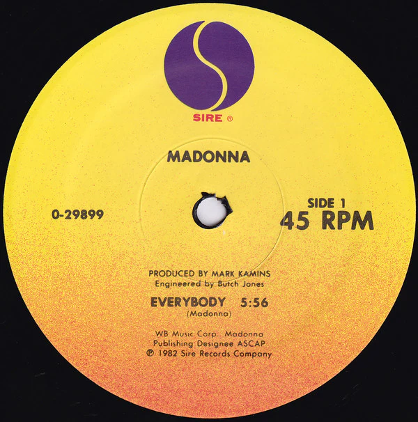 Madonna - Everybody (12", Spe) (Very Good Plus (VG+)) - Image 3
