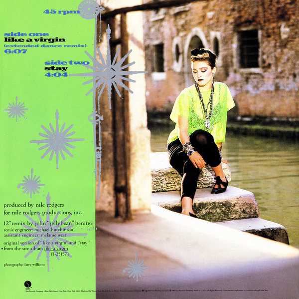 Madonna - Like A Virgin (12", Maxi, Spe) (Very Good (VG)) - Image 2