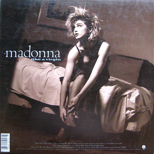 Madonna - Like A Virgin (LP, Album, All) (Very Good Plus (VG+)) - Image 2