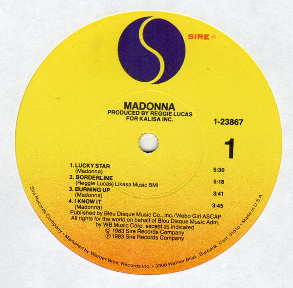 Madonna - Madonna (LP, Album, RE, Win) (Very Good Plus (VG+)) - Image 3