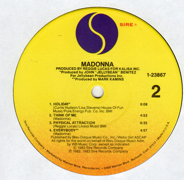 Madonna - Madonna (LP, Album, RE, Win) (Very Good Plus (VG+)) - Image 4