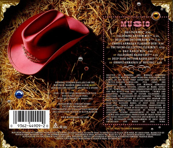 Madonna - Music (CD, Maxi, RE) (Very Good Plus (VG+)) - Image 2