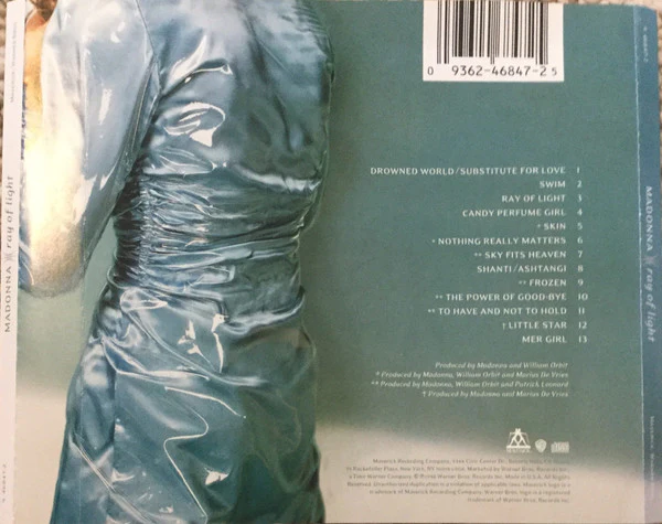 Madonna - Ray Of Light (CD, Album, RE) (Very Good Plus (VG+)) - Image 5