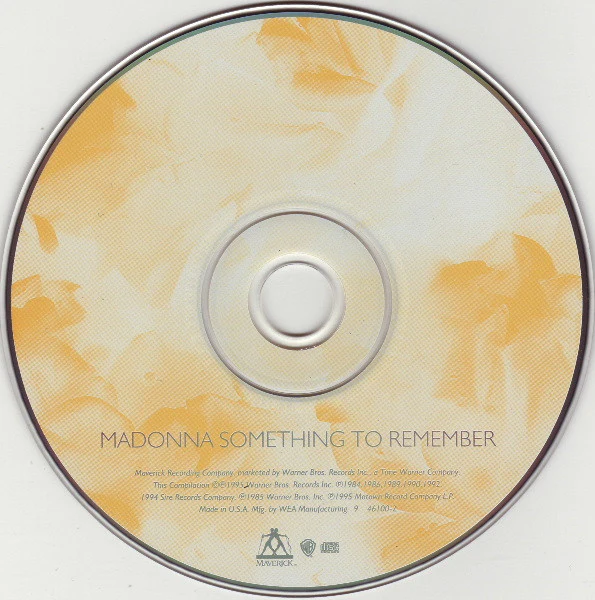 Madonna - Something To Remember (CD, Comp, SRC) (Very Good Plus (VG+)) - Image 3
